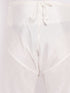Men's Plus Size Cream Solid Relax Fit Churidar